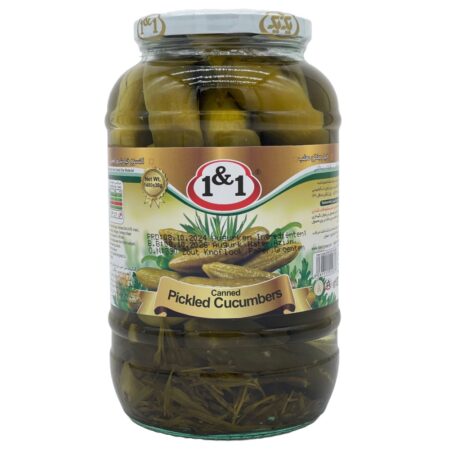 1&1 Canned Pickled Cucumbers (Essiggurken)