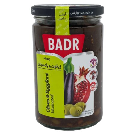 Badr – Olives & Eggplant Marinated (زیتون و بادمجان بدر)