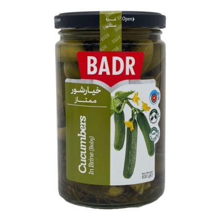 BADR – Baby-Gurken in Salzlake (630 g)