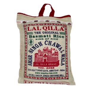 LAL QILLA – Original Basmati Reis, 5 kg (لال کیلا برنج باسماتی اصیل)